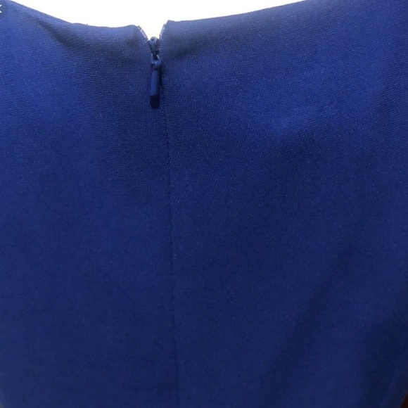 JONES Studio blue sheath dress, size 14 - Picture 4 of 5